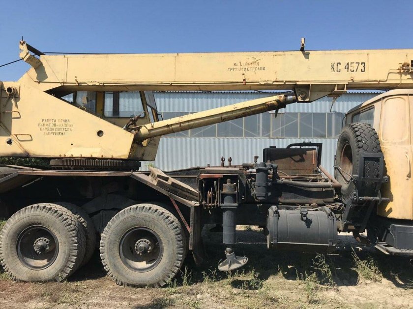 КРАЗ 250 автокран