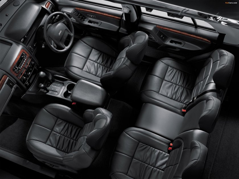Jeep Grand Cherokee 2002 салон