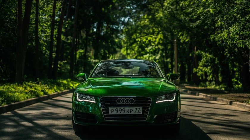 Ауди а7 изумруд