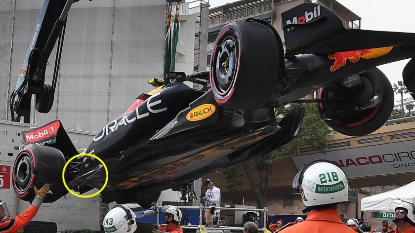 Днище болида ф1 2021