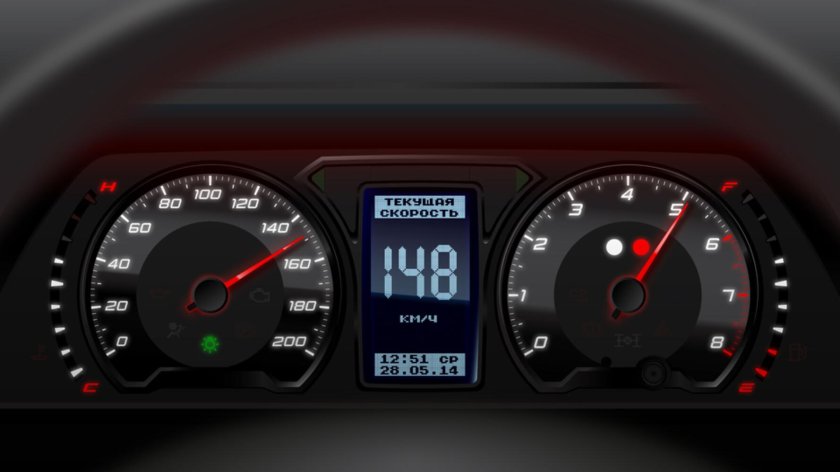 Комбинация приборов Ferrum gf 825