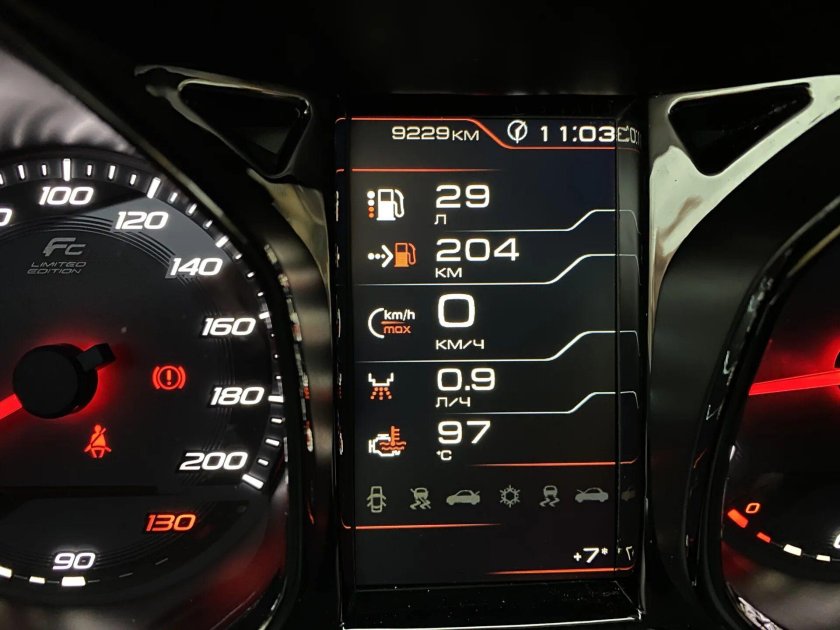 Приборная панель Веста Ferrum