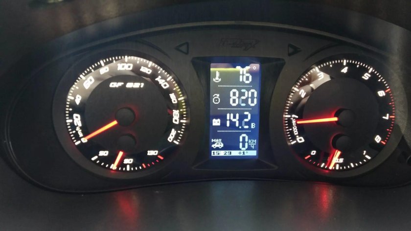 Приборная панель Ferrum Gamma gf821