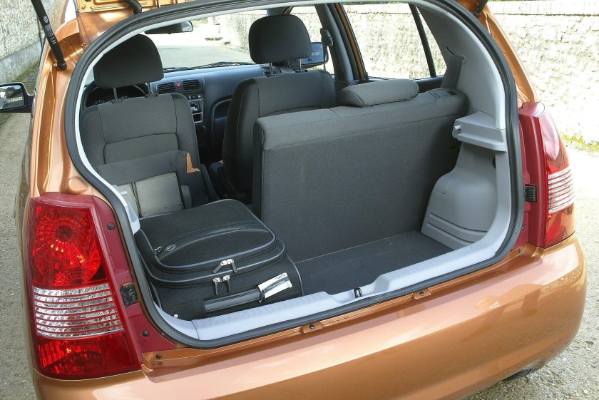 Kia Picanto, 2007 багажник