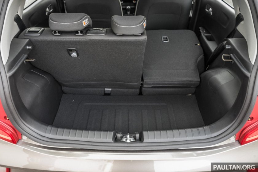 Киа Пиканто 2018 багажник