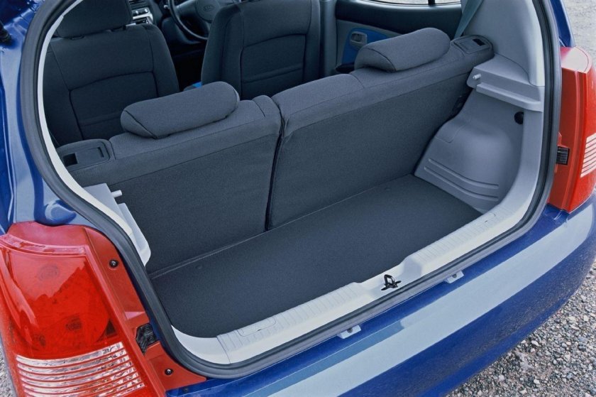 Киа Пиканто 2007 багажник