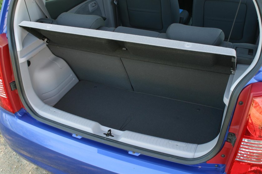 Kia Picanto, 2007 багажник