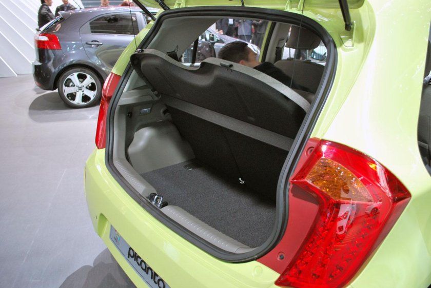 Киа Пиканто 2010 багажник