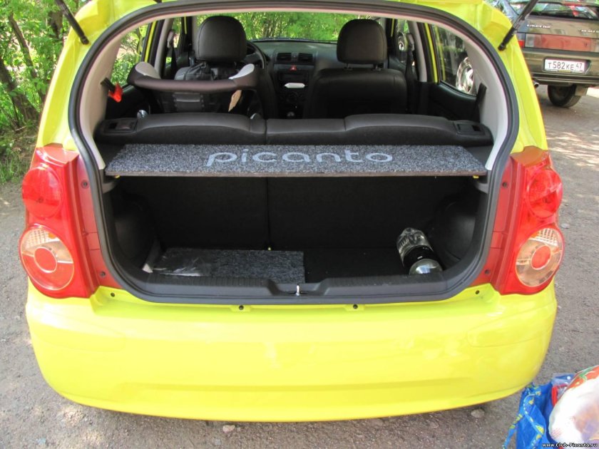 Киа Пиканто 2010 багажник