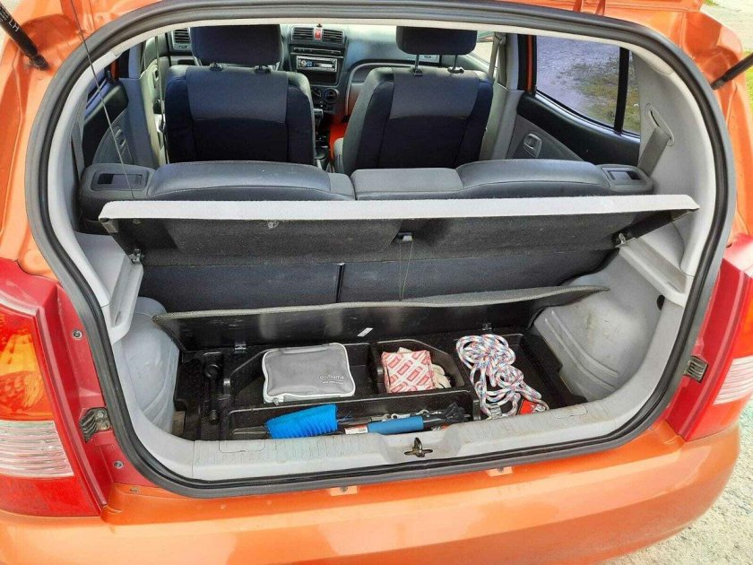 Полка в Киа Пиканто