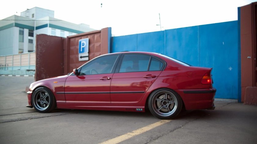 БМВ е36 заниженная