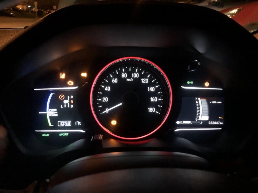 Хонда Везел 2021 приборка