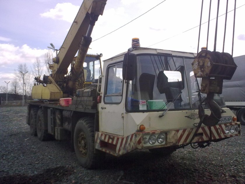 Автокран Днепр КС 5473 кулиса