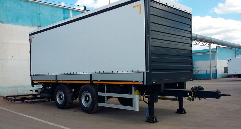 Полуприцеп бортовой ЦТТМ