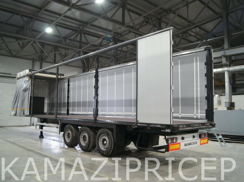 ЦТТМ шторный полуприцеп 16,5