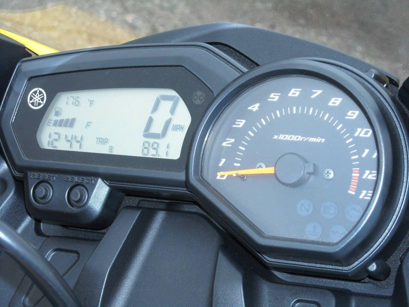 Yamaha fz6 приборка