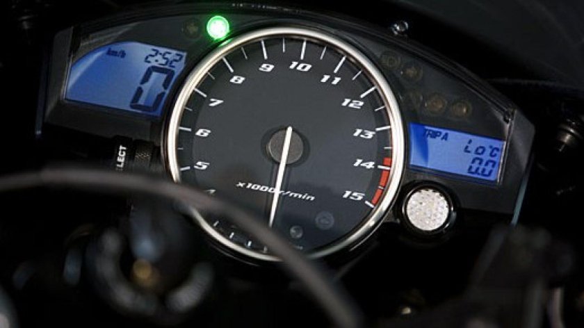 Yamaha r1 спидометр