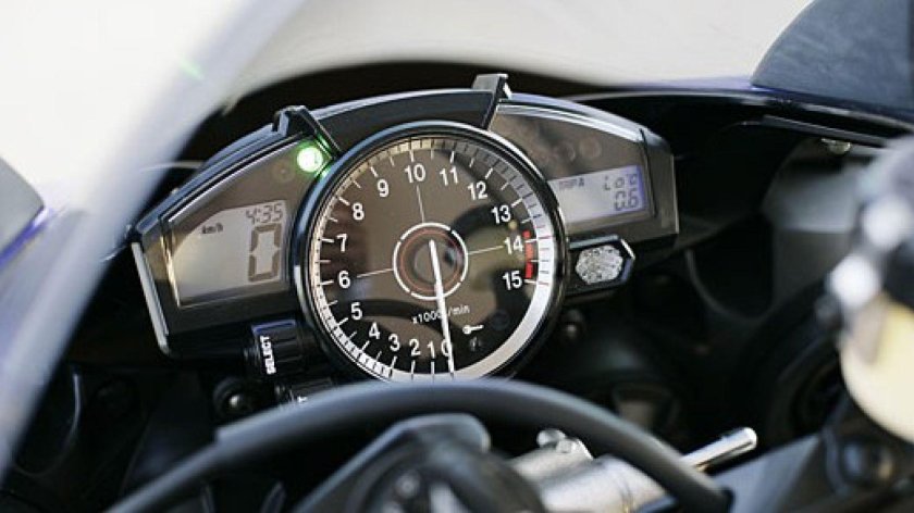 Yamaha r1 приборка