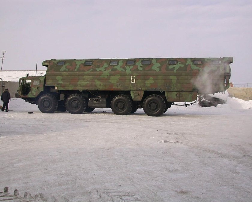 МАЗ-543 ураган гостиница