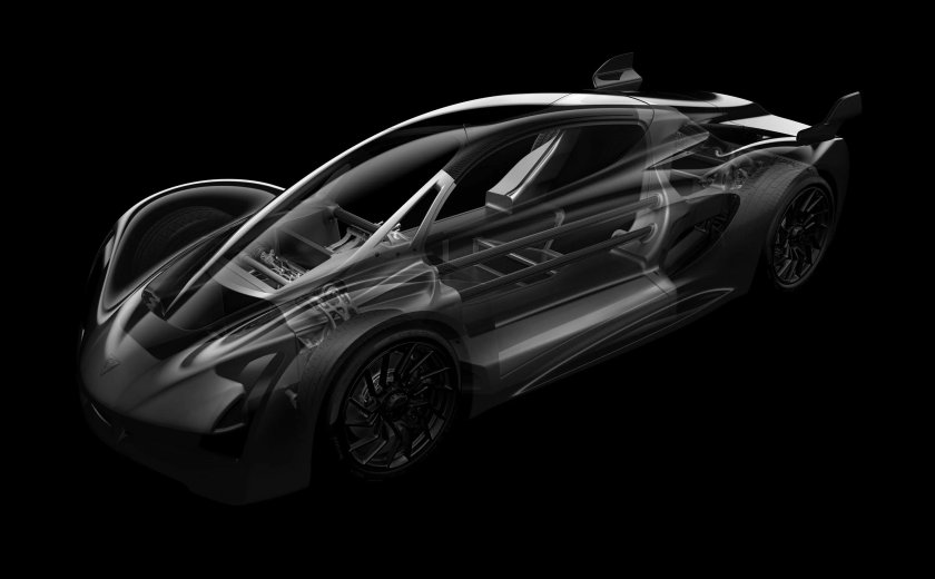 Hypercar 3d model