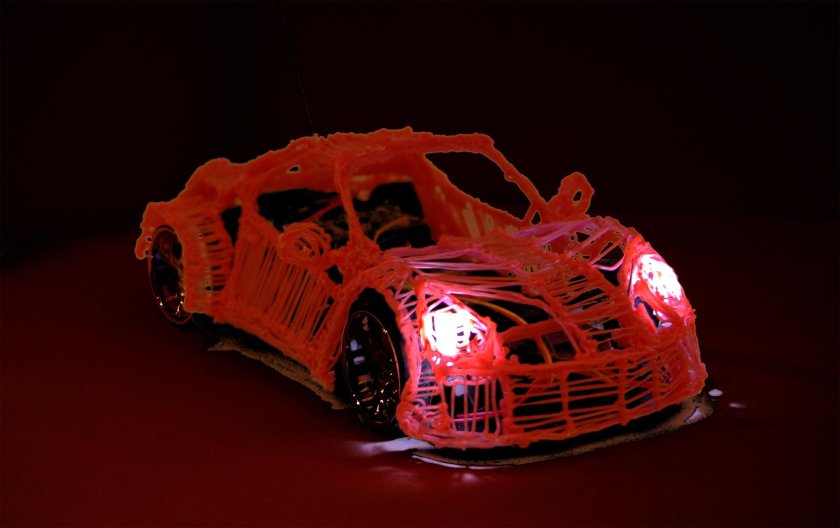 Автомобиль на 3д принтере