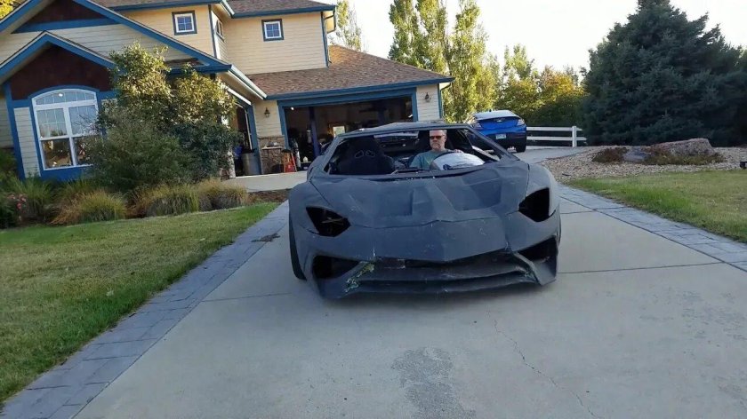 Lamborghini Aventador 3д принтер