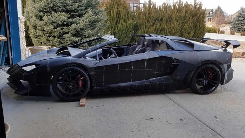 Lamborghini Aventador 3д принтер