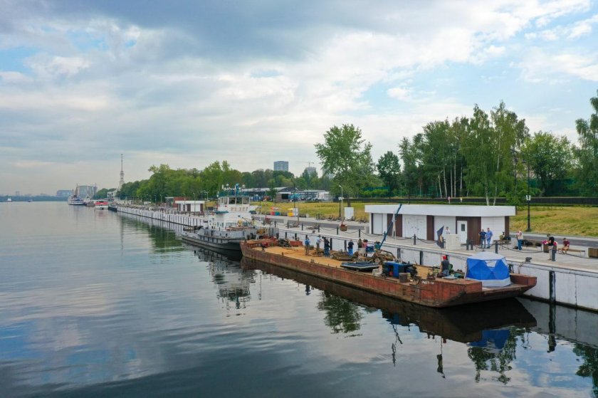 Причал Китай-город Устьинский