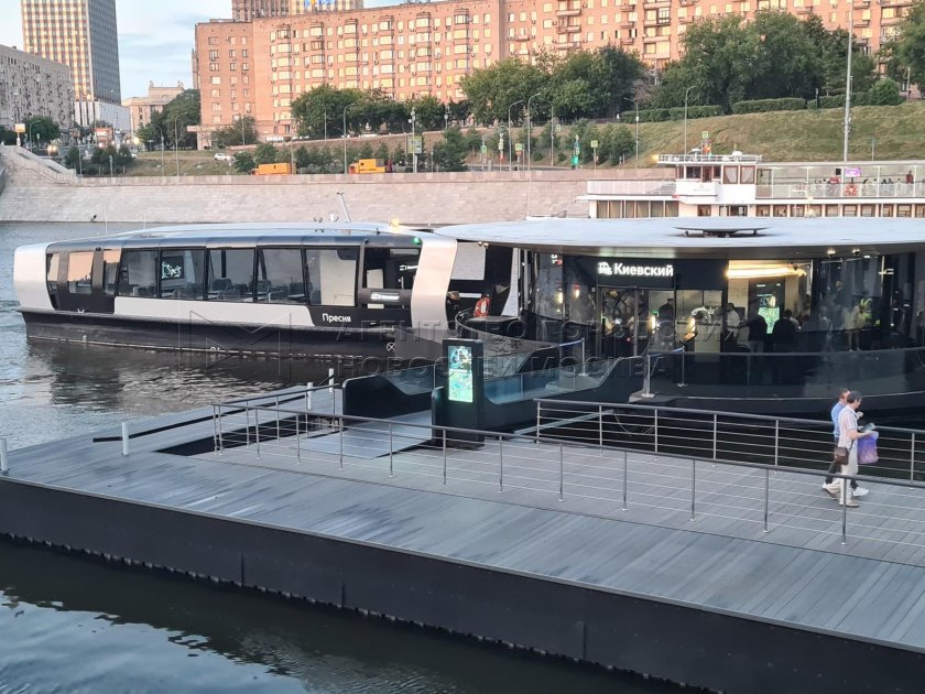 Причал Киевский вокзал