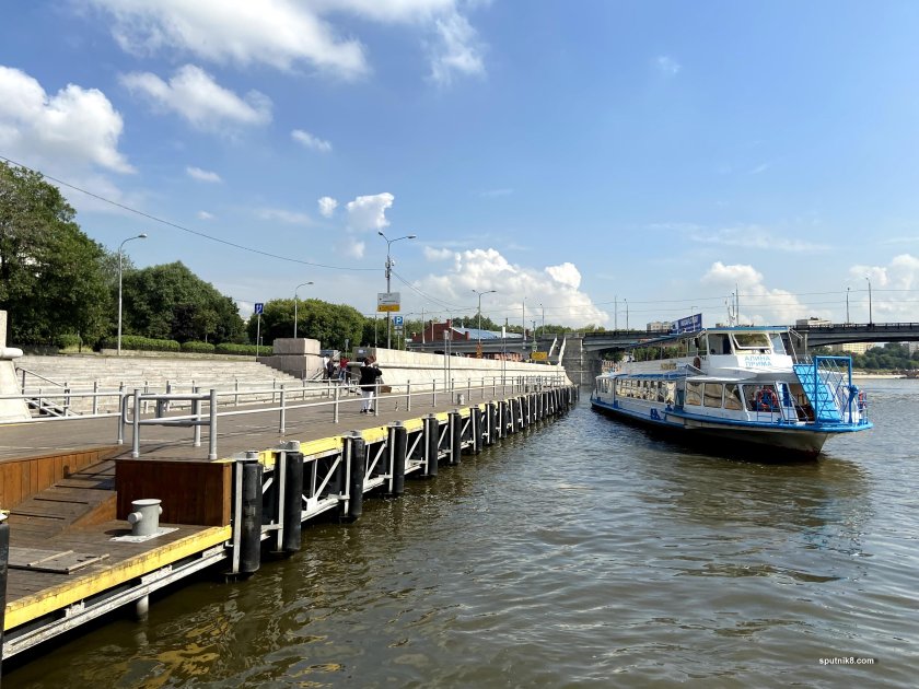 Новоспасский причал Москва