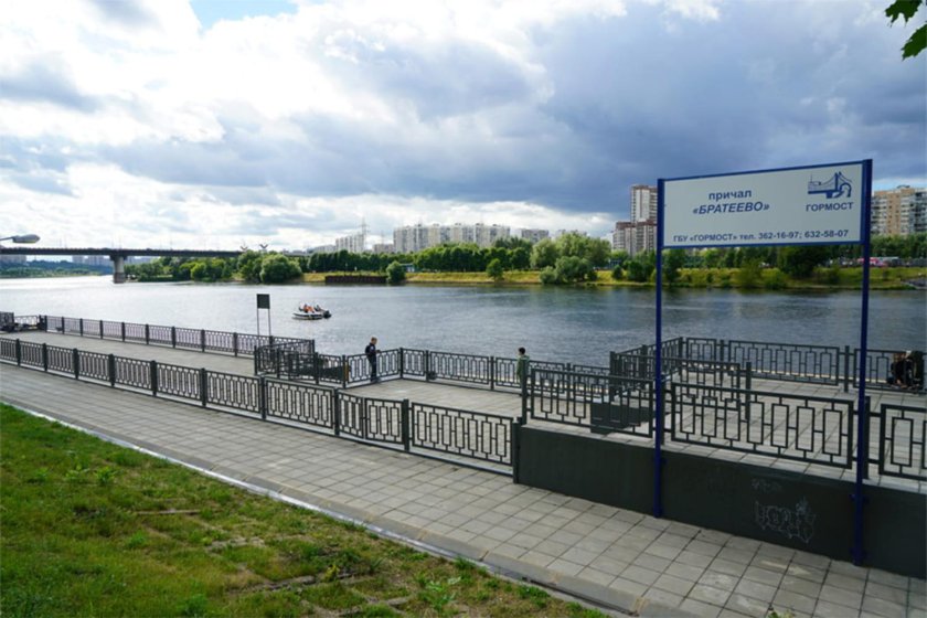 Причал Братеево