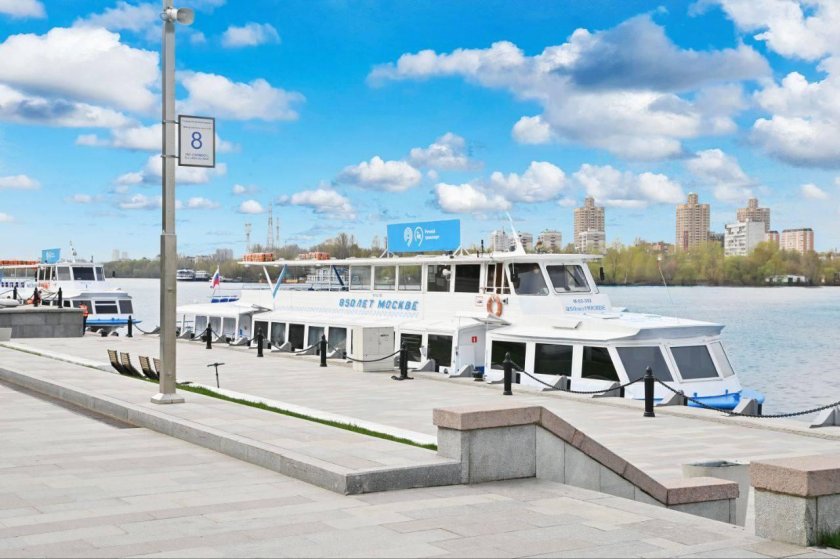 Причал Северный Речной вокзал