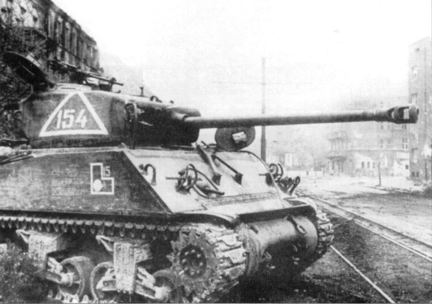 Танк м4а2 76 w Шерман