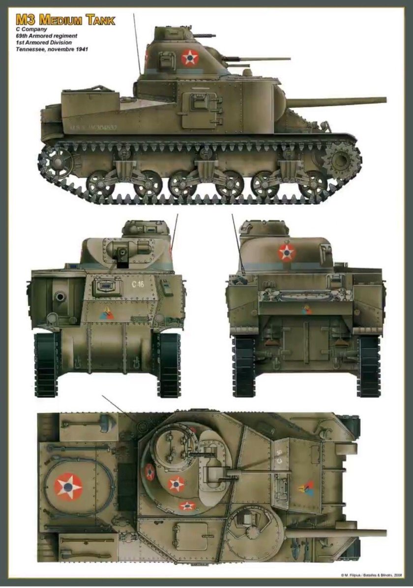 Танк м3 ли