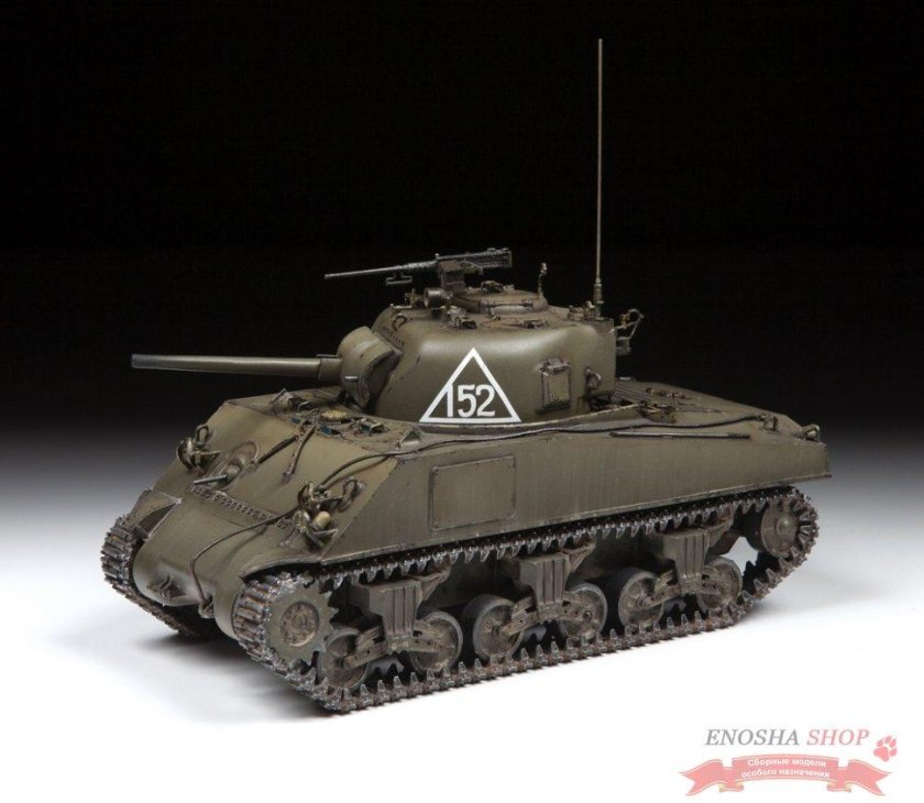 Шерман м4а2 звезда 1/35