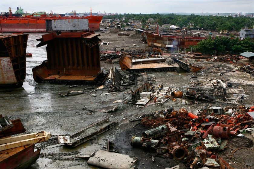 Читтагонг Индия кладбище кораблей