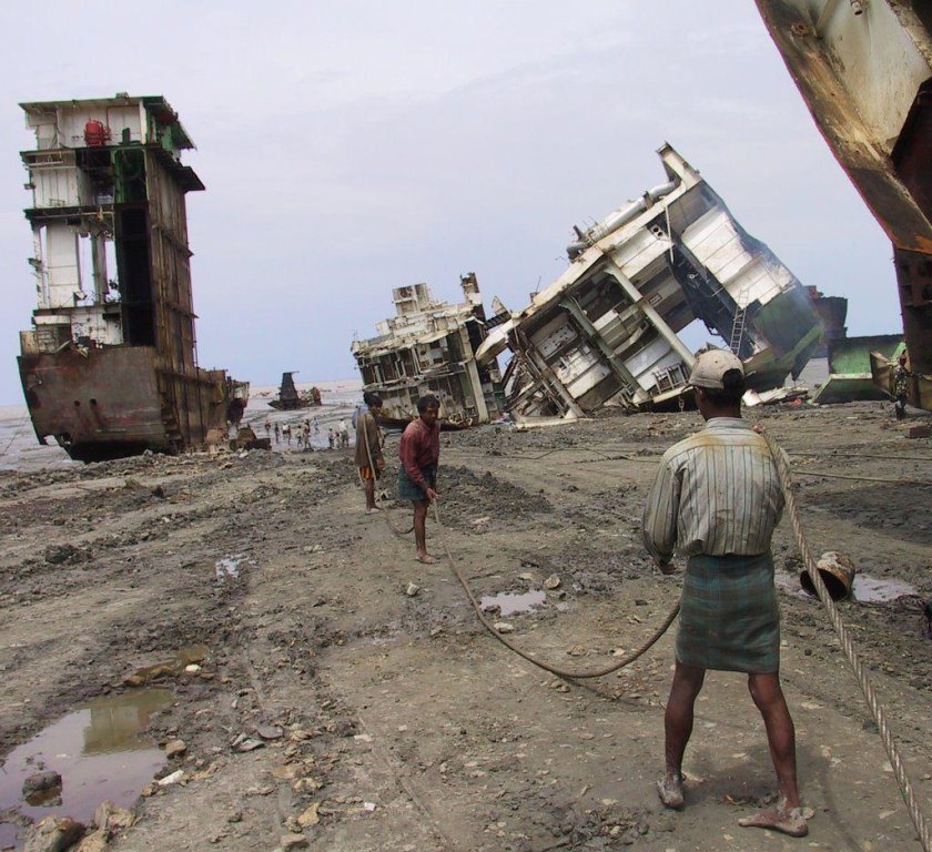 Читтагонг Индия кладбище кораблей