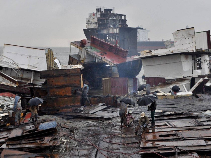 Читтагонг Индия кладбище кораблей