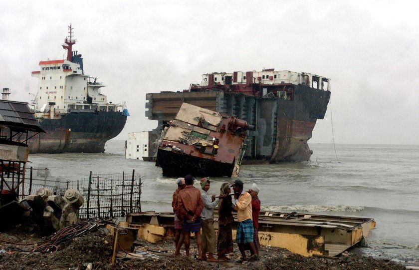 Порт Читтагонг кладбище кораблей