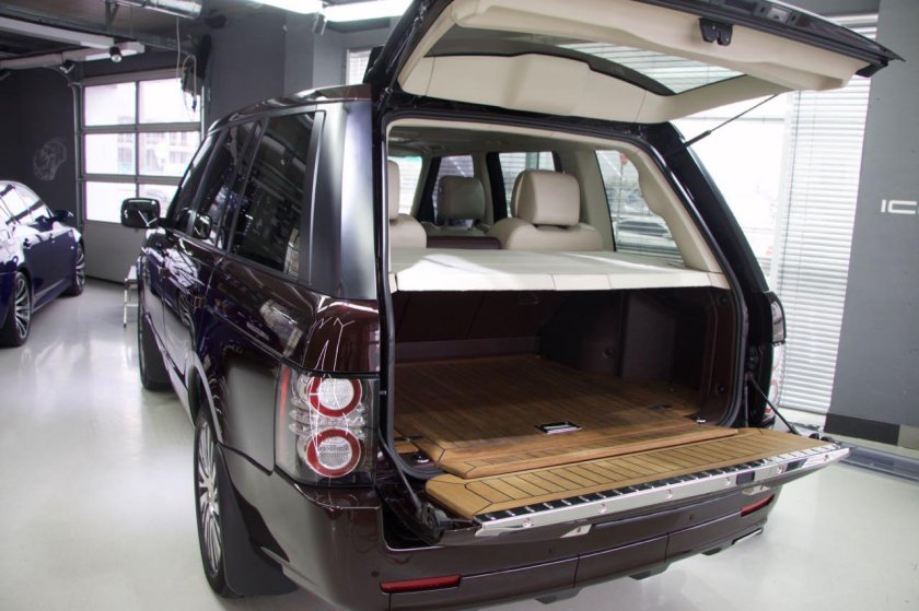 Range Rover l322 багажник