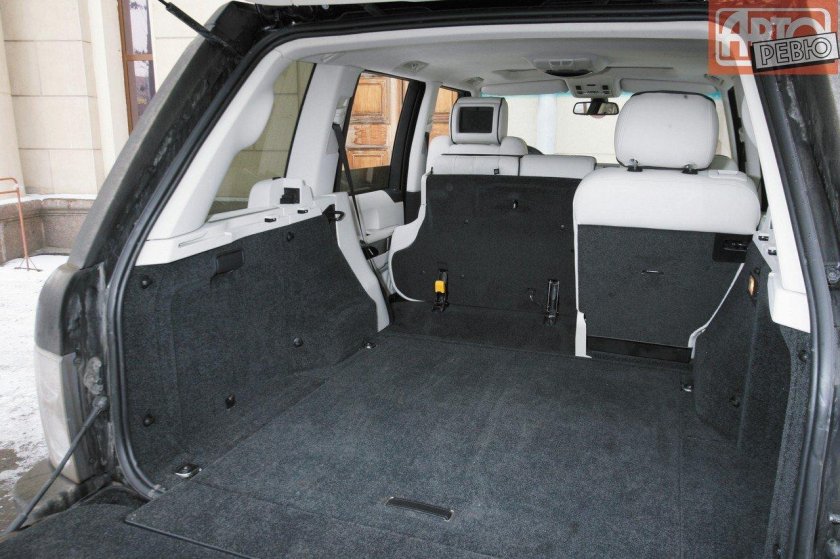 Range Rover Vogue 2008 багажник
