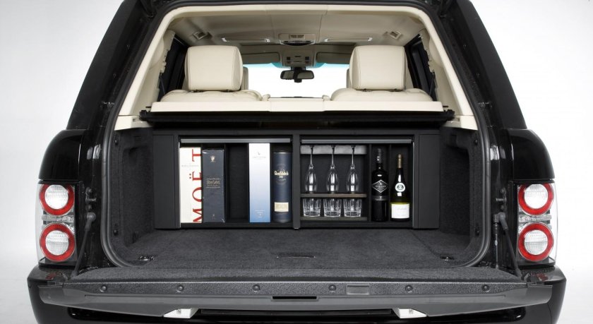 Range Rover Vogue 2008 багажник