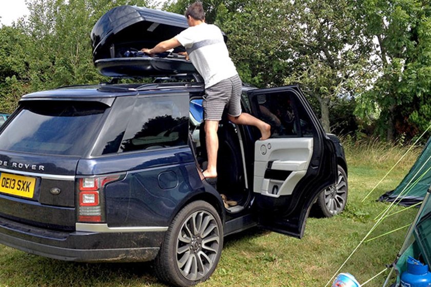 Range Rover Vogue l405 багажник