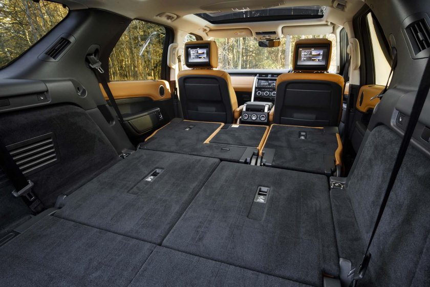 Land Rover Discovery 5 2017 багажник