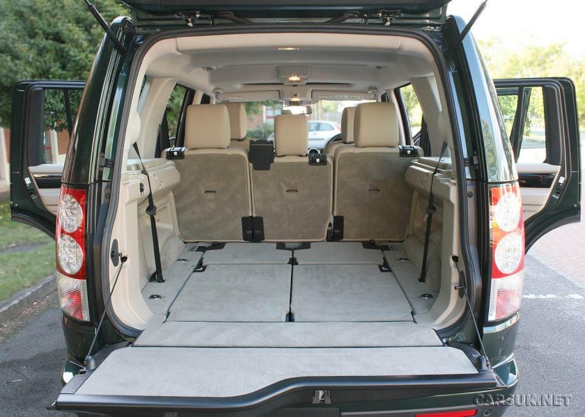 Ленд Ровер Дискавери 4 багажник