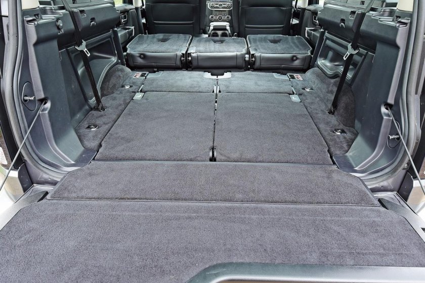 Ленд Ровер Дискавери 4 багажник