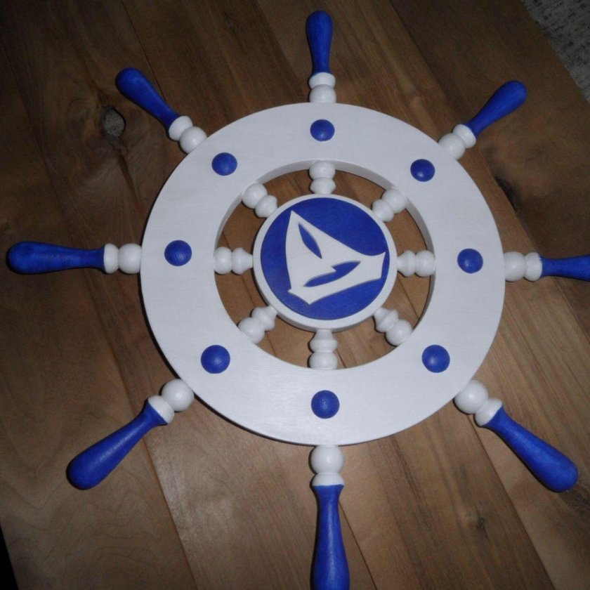 Штурвал корабля в детский сад