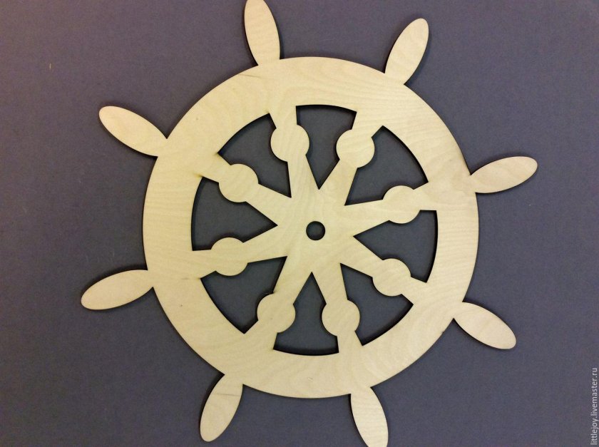 Штурвал из фанеры