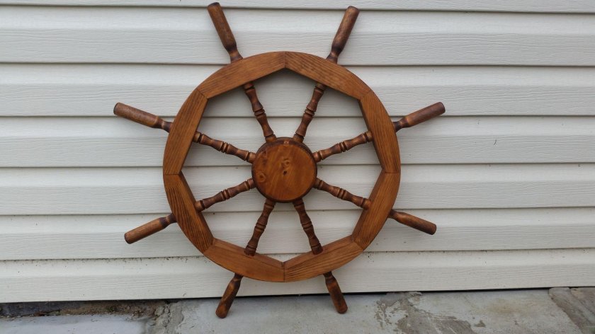 Штурвал v.52w белый