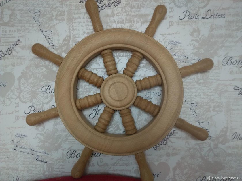 Штурвал из фанеры